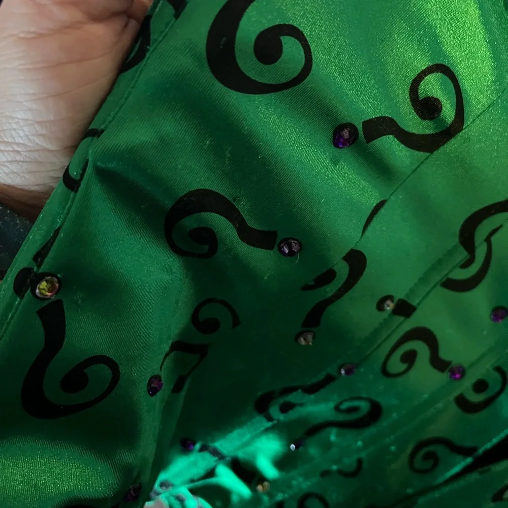 Green Riddler Corset Top - Picture 3 of 3